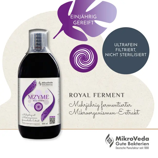 MZYME - Royal Ferment - einjährig gereift, Papaya-Ferment (gefiltert)