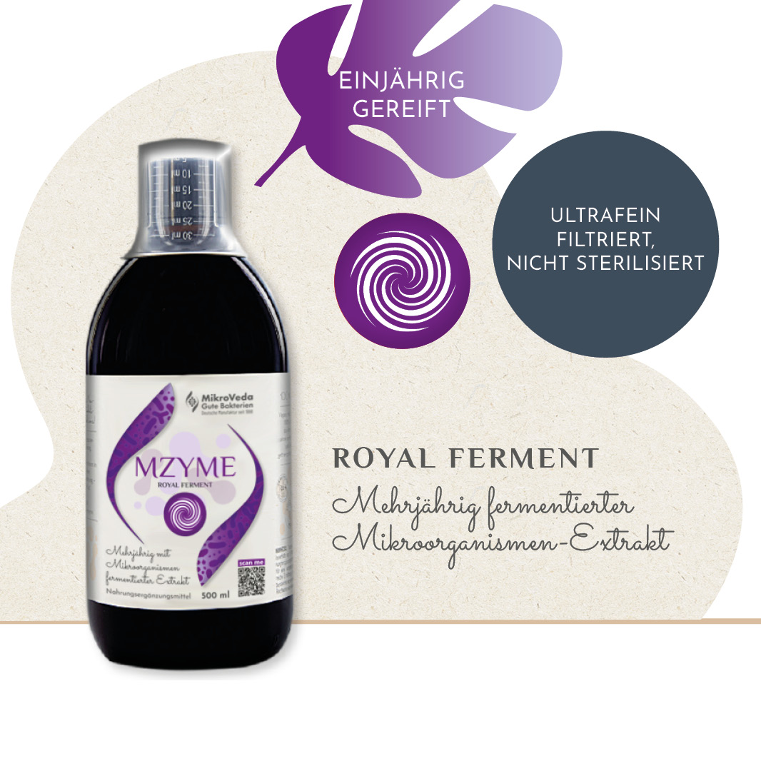 Mzyme Royal Ferment - einjährig gereift 0,5 Liter Flasche